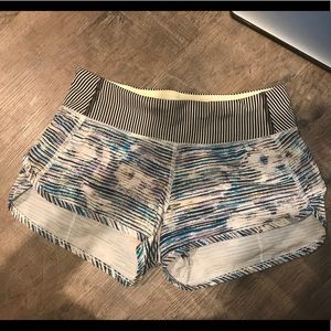 Lululemon speed shorts